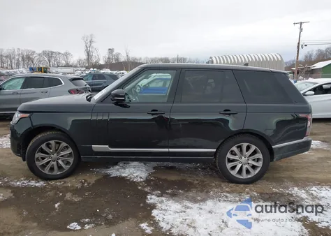 2016 Land Rover Range Rover 3.0L V6 Supercharged Hse из США, поврежденный, VIN SALGS2PF7GA308049